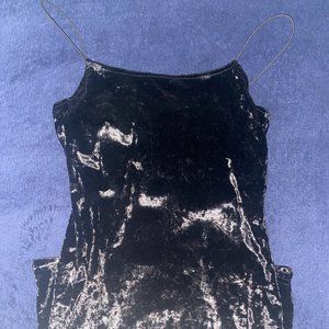Velvet Mini Dress